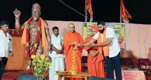 ಮೂಡಲಗಿ ತಾಲೂಕಿನ ಅರಭಾವಿ ಪಟ್ಟಣದಲ್ಲಿ ನಡೆದ ಶ್ರೀ ಭಗೀರಥ ಜಯಂತಿ ನಿಮಿತ್ಯವಾಗಿ ಆದ್ಯಾತ್ಮೀಕ ಪ್ರವಚನ ಕಾರ್ಯಕ್ರಮ.