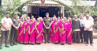 ಶಾಂತಾಯಿ ವೃದ್ಧಾಶ್ರಮಕ್ಕೆ ಬ್ರಿಗೇಡಿಯರ್ ಜಾಯ್’ದೀಪ್ ಮುಖರ್ಜಿ ಭೇಟಿ