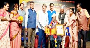 ಅಶೋಕ ಚಂದರಗಿ ಅವರಿಗೆ ಚಂಪಾ ಸಿರಿಗನ್ನಡ ಪ್ರಶಸ್ತಿ”