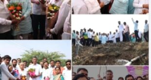 ರಾಯಬಾಗದಲ್ಲಿ ಕೆರೆ ತುಂಬಿಸುವ ಯೋಜನೆಗೆ ಸಚಿವ ಸತೀಶ್ ಜಾರಕಿಹೊಳಿ ಚಾಲನೆ