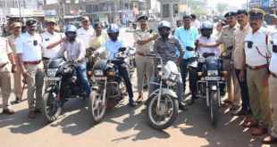 ಹೆಲ್ಮೆಟ್ ಧರಿಸದೇ ಬೈಕ್ ಚಾಲನೆ – 6 ವರ್ಷದಲ್ಲಿ ಬರೋಬ್ಬರಿ 9.73 ಕೋಟಿ ದಂಡ ವಸೂಲಿ