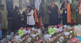 ಹಾಸನ | ರಸ್ತೆ ಬದಿ ಕಸ ಹಾಕ್ತಿದ್ದವರ ಮನೆ ಅಂಗಳಕ್ಕೆ ಒಂದು ಲೋಡ್‌ ತ್ಯಾಜ್ಯ ಸುರಿದ ಪಾಲಿಕೆ ಸಿಬ್ಬಂದಿ