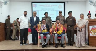 ಬೆಳಗಾವಿ:ಕೆಡೆಟ್‌ಗಳಿಗೆ ಸೇನೆಯಲ್ಲಿ ವಿಪುಲ ಅವಕಾಶ