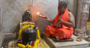 ಮಂತ್ರಾಲಯದಲ್ಲಿ ಶಿವರಾತ್ರಿ ಸಂಭ್ರಮ – ಸುಬುಧೇಂದ್ರ ತೀರ್ಥ ಶ್ರೀಗಳಿಂದ ಮಹಾರುದ್ರಾಭಿಷೇಕ