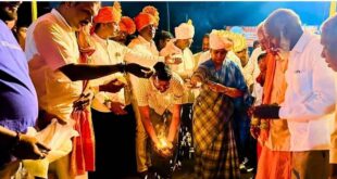 ಖನಗಾಂವ ಕೆ.ಎಚ್ ಗ್ರಾಮದಲ್ಲಿ ಶಿವಾಜೀ ಮಹಾರಾಜರ ಭವ್ಯ ಮೂರ್ತಿ ಪ್ರತಿಷ್ಠಾಪನೆ: ಸಚಿವೆ ಲಕ್ಷ್ಮೀ ಹೆಬ್ಬಾಳ್ಕರ್ ಅವರಿಂದ ಭೂಮಿ ಪೂಜೆ!