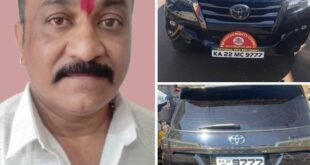 ಗೋಕಾಕ:ಕಾರಿನಲ್ಲಿ ರಿವಾಲ್ವರ್ ಇಟ್ಟುಕೊಂಡು ಓಡಾಡ್ತಿದ್ದವನು ಲಾಕ್