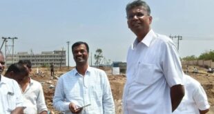 ಘಟಪ್ರಭಾ ಕೆನಾಲ್‌ಗೆ ಸೇತುವೆ ನೆಲಸಮ ಸತೀಶ ಜಾತಕಿಹೋಳಿ ಪರಿಶೀಲನೆ