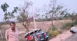 ಗದಗ: ರೋಣ ಜಿಗಳೂರು ಕ್ರಾಸ್ ಬಳಿ ಕ್ರೂಸರ್-ಲಾರಿ ಭೀಕರ ಅಪಘಾತ, ಮೂವರು ಸಾವು