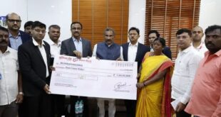 ಬೆಸ್ಕಾಂ |ಮೃತರ ಕುಟುಂಬದವರಿಗೆ ತಲಾ ₹1 ಕೋಟಿ ಪರಿಹಾರ: ಚೆಕ್‌ ವಿತರಿಸಿದ ಜಾರ್ಜ್‌