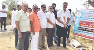 ರಸ್ತೆ ಸುಧಾರಣಾ ಕಾಮಗಾರಿಗೆ ಭೂಮಿಪೂಜೆ ನೆರವೇರಿಸಿದ ಶಾಸಕ ವಿಶ್ವಾಸ ವೈದ್ಯ
