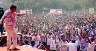 ಶಾಸಕ ಅಭಯ ಪಾಟಿಲ್ ನೇತೃತ್ವದಲ್ಲಿ ಅದ್ಧೂರಿಯಾಗಿ ನಡೆದ ಹೋಳಿ ಮಿಲನ್