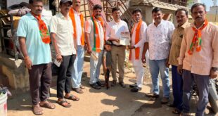 ಬಿಜೆಪಿ ಕಾರ್ಯಕರ್ತರಿಂದ ಮನೆ ಮನೆ ಸಂಪರ್ಕ