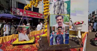 ಮಹಾವೀರ ಜಯಂತಿ ಮೆರವಣಿಗೆ – ಗಮನ ಸೆಳೆದ ಬುರುಡೆ ಕೇಸ್‌ ಟ್ಯಾಬ್ಲೋ