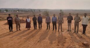 ಚಿಲಬಾವಿಯ ಅಕ್ರಮ ಮರಳು ಅಡ್ಡೆ ಮೇಲೆ ಸಿಪಿಐ ಜಾವೀದ್ ಮುಶಾಪುರೆ ನೇತೃತ್ವದಲ್ಲಿ ದಾಳಿ: 110 ಮೆಟ್ರಿಕ್ ಟನ್ ಮರಳು ಜಪ್ತಿ