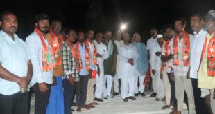 ಬೊಮ್ಮಣಗಿಯಲ್ಲಿ ಛಲವಾದಿ ಸಮಾಜ ಬಿಜೆಪಿ ಸೇರ್ಪಡೆ