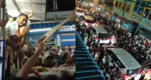 ದಾವಣಗೆರೆಯಲ್ಲಿ ಪ್ರಚಾರದ ವೇಳೆ ಮುಸ್ಲಿಮರಿಂದ ‘ಗೋ ಬ್ಯಾಕ್ ಕಾಂಗ್ರೆಸ್’ ಪ್ರತಿಭಟನೆ