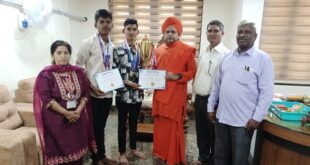 ಅಂತರಾಷ್ಟ್ರೀಯ ಮಟ್ಟಕ್ಕೆ ಬೆಳಗಾವಿಯ ಇಬ್ಬರು ವಿದ್ಯಾರ್ಥಿಗಳು ಆಯ್ಕೆ