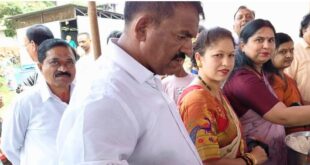 ಶಾಹೂ ನಗರದ ವಿನಾಯಕ ಕಾಲನಿಯಲ್ಲಿ ಹನುಮ ಜನ್ಮೋತ್ಸವ ಅನಿಲ್ ಬೆನಕೆ ಭೇಟಿ