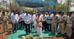 ಶಾಸಕ ರಮೇಶ ಜಾರಕಿಹೊಳಿ ಅವರಿಂದ ದೈವಿ ವನ ನಿರ್ಮಾಣ ಕಾಮಗಾರಿಗೆ ಚಾಲನೆ