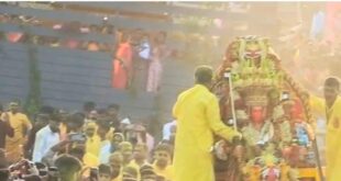 ಕದಂಬರ ಉಪರಾಜಧಾನಿ ಹಲಸಿಯಲ್ಲಿ ಮಹಾಲಕ್ಷ್ಮೀ ಜಾತ್ರೆ: ಭಕ್ತಿ ಭಾವದ ಹೊನ್ನಾಟದಲ್ಲಿ ಮಿಂದೆದ್ದ ಭಕ್ತಸಾಗರ