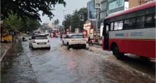 ಗದಗ, ಹಾಸನದಲ್ಲಿ ಬಿರುಗಾಳಿ ಸಹಿತ ಭಾರೀ ಮಳೆ