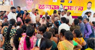 ಬೆಳಗಾವಿಯಲ್ಲಿ ಸಚಿವೆ ಲಕ್ಷ್ಮೀ ಹೆಬ್ಬಾಳಕರ್ ಜನತಾ ದರ್ಶನ